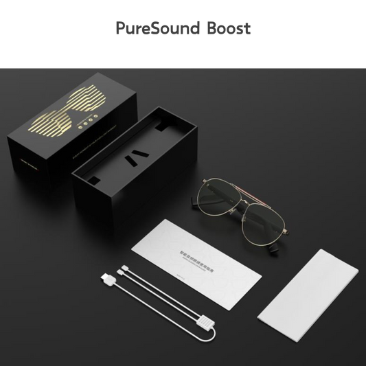 Lunettes Connectées PureSound Boost - Boite